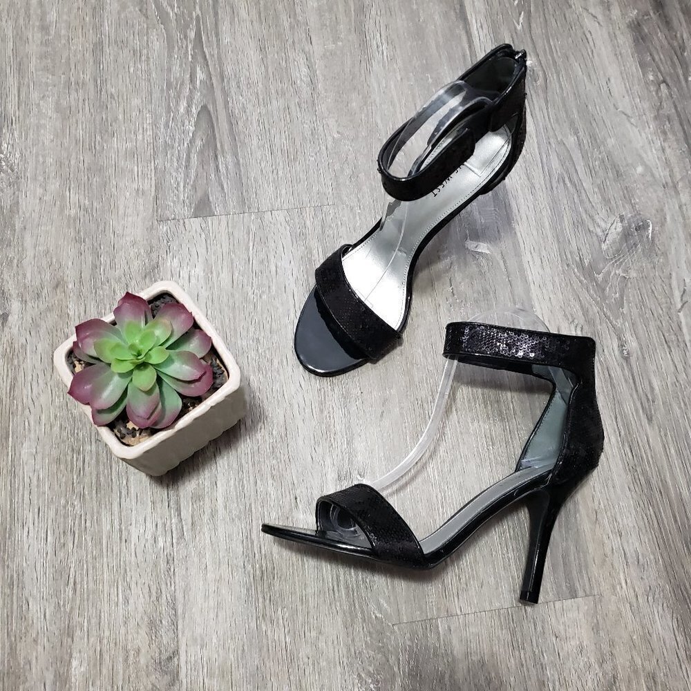 Nine West * Glowon Sequin Siletto Minimalist 8.5